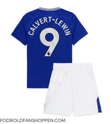 Everton Dominic Calvert-Lewin #9 Hjemmebanetrøje Børn 2024-25 Kortærmet (+ Korte bukser)